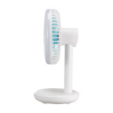 پنکه رو میزی قابل حمل USB قابل شارژ با چراغ LED DP-7632