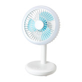 پنکه رو میزی قابل حمل USB قابل شارژ با چراغ LED DP-7632