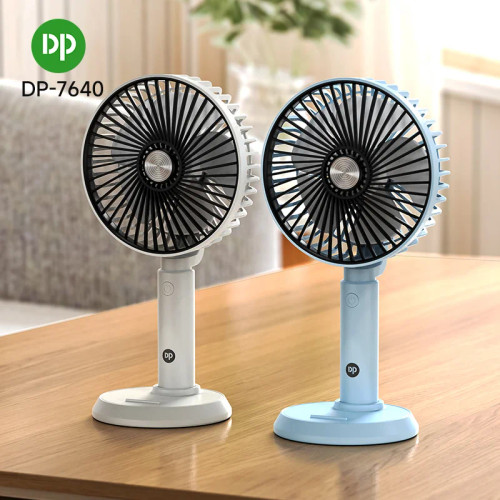 پنکه رومیزی قابل حمل، قابل شارژ و قابل چرخش DP-7640