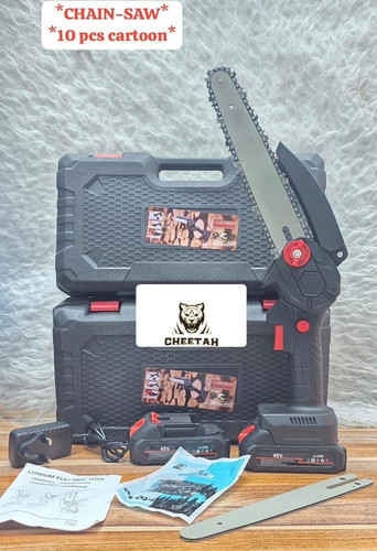 دستگاه اره زنجیری شارژی کوچک (Mini Electric Chainsaw) Cheetah .