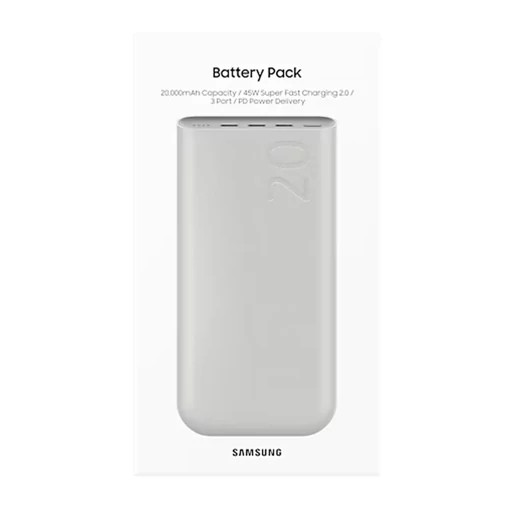 پاوربانک 45 وات سامسونگ مدل Battery Pack EB-P4520 ظرفیت 20000 میلیآمپر ساعت