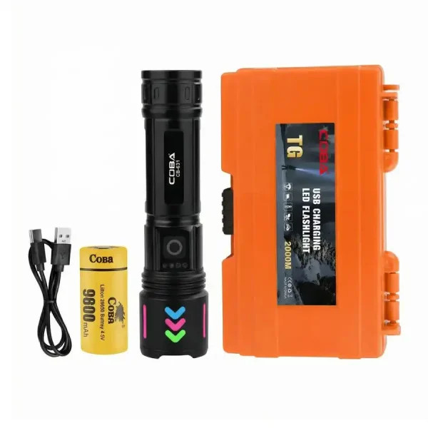 چراغ قوه زومدار برند COBA مدل CB-631