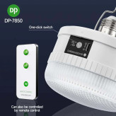 چراغ شارژی 100وات مدل DP-7850